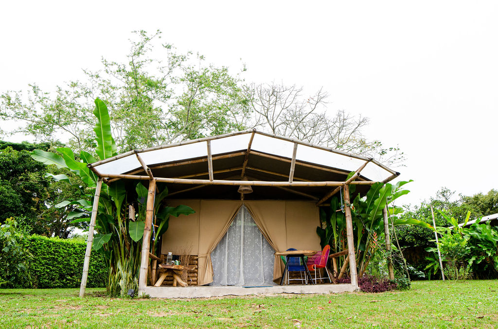 Glamping Aguas Claras Bamboo en Guaduas Cundinamarca